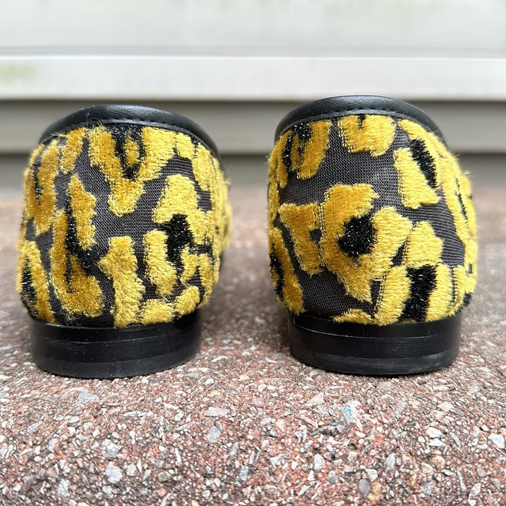 Leopard Loafers Black Yellow - Picture 4 of 10
